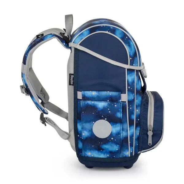 Oxybag UNICORN 1 Školská aktovka, tmavo modrá, veľkosť