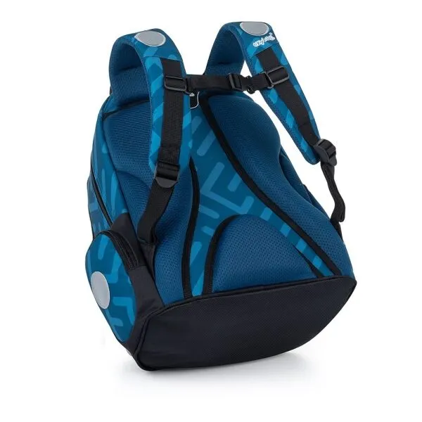 Oxybag STICKERS Školský ruksak, modrá, veľkosť