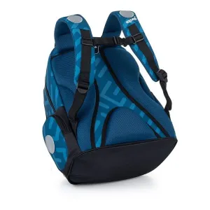Oxybag STICKERS Školský ruksak, modrá, veľkosť