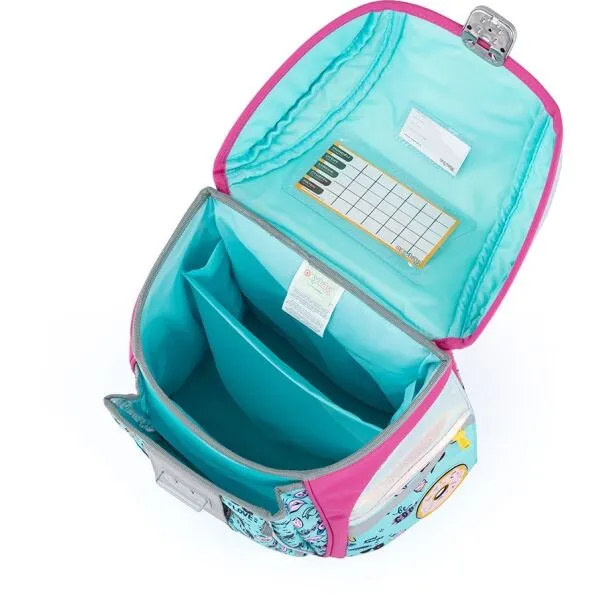 Oxybag UNICORN ICONIC Školský ruksak, svetlomodrá, veľkosť