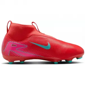 Chlapčenské futbalové kopačky outdoorové NIKE Mercurial Superfly 10 Academy Jr FG MG ember glow aurora green