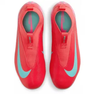Chlapčenské futbalové kopačky outdoorové NIKE Mercurial Superfly 10 Academy Jr FG MG ember glow aurora green