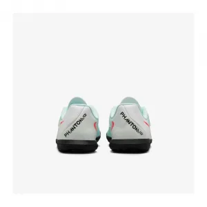 Chlapčenské futbalové kopačky turfy NIKE Phantom GX 2 Academy Jr TF mint off noir atomic red