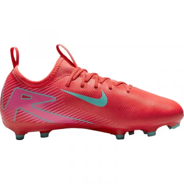 Chlapčenské futbalové kopačky outdoorové NIKE Mercurial Vapor 16 Academy Jr FG MG ember glow aurora green