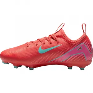 Chlapčenské futbalové kopačky outdoorové NIKE Mercurial Vapor 16 Academy Jr FG MG ember glow aurora green