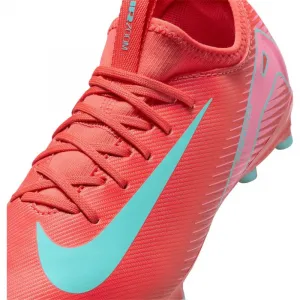 Chlapčenské futbalové kopačky outdoorové NIKE Mercurial Vapor 16 Academy Jr FG MG ember glow aurora green