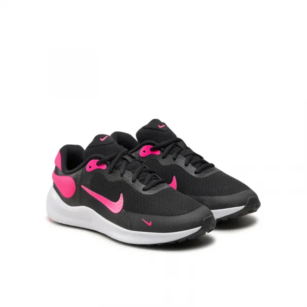 Dievčenská športová obuv (tréningová) NIKE Revolution 7 Jr black hyper pink white