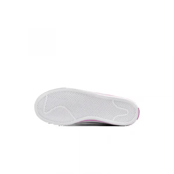 Dievčenská rekreačná obuv NIKE Court Legacy Jr white laser fuchsia