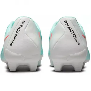 Pánske futbalové kopačky outdoorové NIKE Phantom GX 2 Academy M FG mint off-noir atomic red
