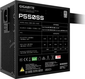 Gigabyte P550SS 550W 80+ Silver