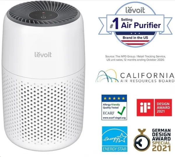 Levoit Core Mini - čistička vzduchu a aromaterapie 2v1