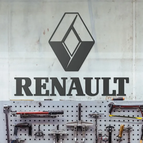 Renault - Značka auta na stenu