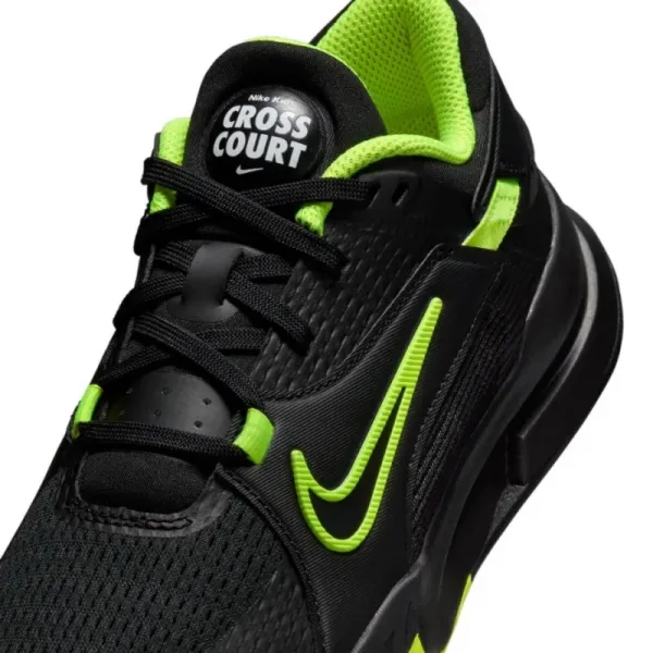 Chlapčenská halová obuv NIKE Crosscourt black volt white