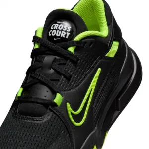 Chlapčenská halová obuv NIKE Crosscourt black volt white