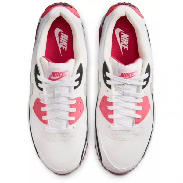 Dámska vychádzková obuv NIKE Air Max 90 white light silver aster pink black