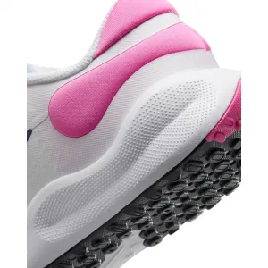 Dievčenská športová obuv (tréningová) NIKE Revolution 7 white midnight navy playful pink
