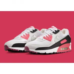 Dámska vychádzková obuv NIKE Air Max 90 white light silver aster pink black