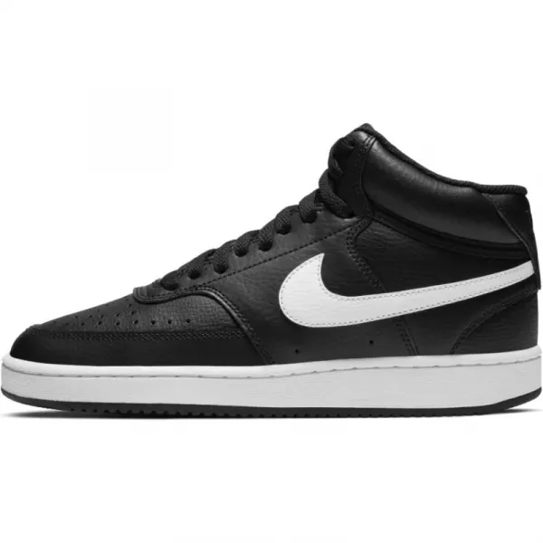 Dámska rekreačná obuv NIKE Wmns Court Vision Mid black white