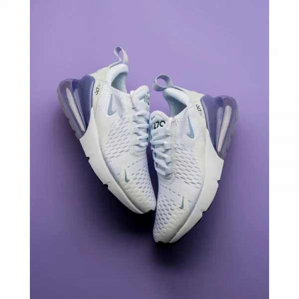 Dámska rekreačná obuv NIKE Air Max 270 white blue whisper grey white