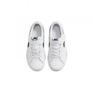 Chlapčenská rekreačná obuv NIKE Court Legacy K white midnight navy white