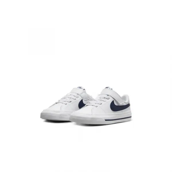Chlapčenská rekreačná obuv NIKE Court Legacy K white midnight navy white