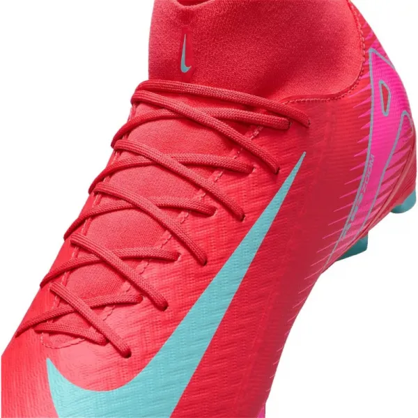 Pánske futbalové kopačky outdoorové NIKE Mercurial Superfly 10 Academy M FG ember glow aurora green