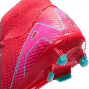 Pánske futbalové kopačky outdoorové NIKE Mercurial Superfly 10 Academy M FG ember glow aurora green