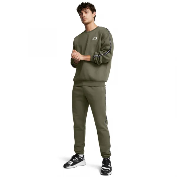 Pánske tepláky UNDER ARMOUR UA Icon Fleece Jgr Taping-GRN