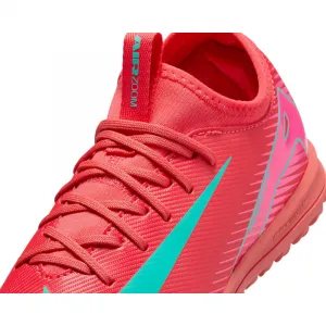 Chlapčenské futbalové kopačky turfy NIKE Mercurial Vapor 16 Academy Jr TF ember glow aurora green
