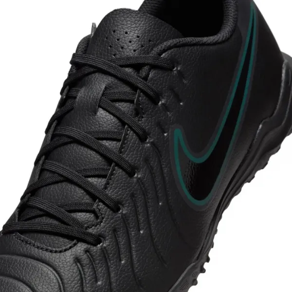 Pánske futbalové kopačky turfy NIKE Tiempo Legend 10 Club M TF black deep jungle black