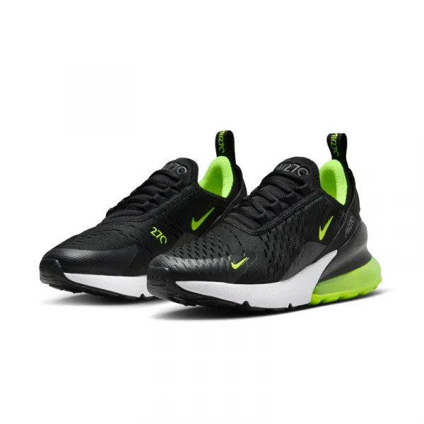 Chlapčenská rekreačná obuv NIKE Air Max 270 black lightning white volt