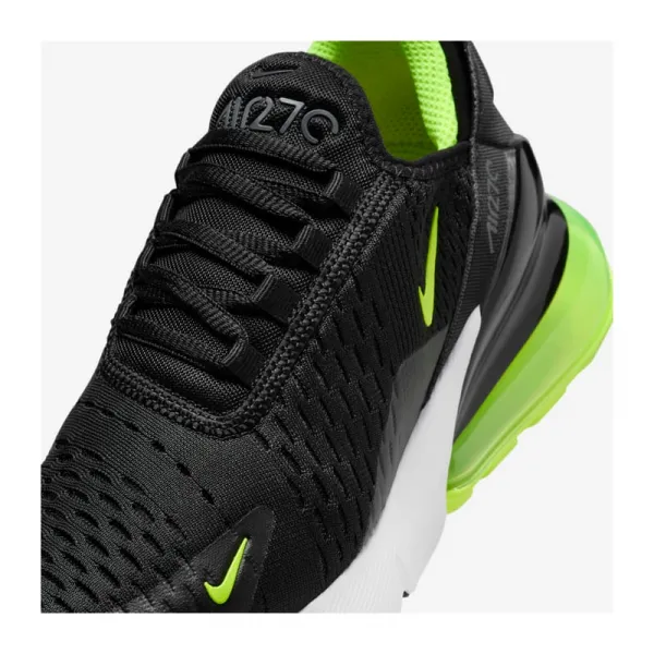 Chlapčenská rekreačná obuv NIKE Air Max 270 black lightning white volt
