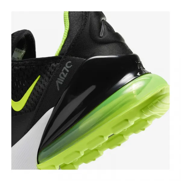 Chlapčenská rekreačná obuv NIKE Air Max 270 black lightning white volt