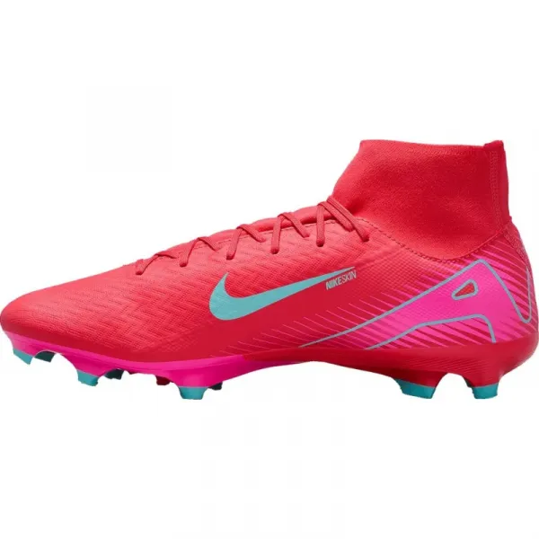 Pánske futbalové kopačky outdoorové NIKE Mercurial Superfly 10 Academy M FG ember glow aurora green