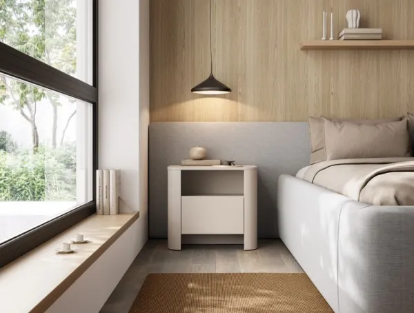 ArtPS Nočný stolík ABRIN S58 | cashmere