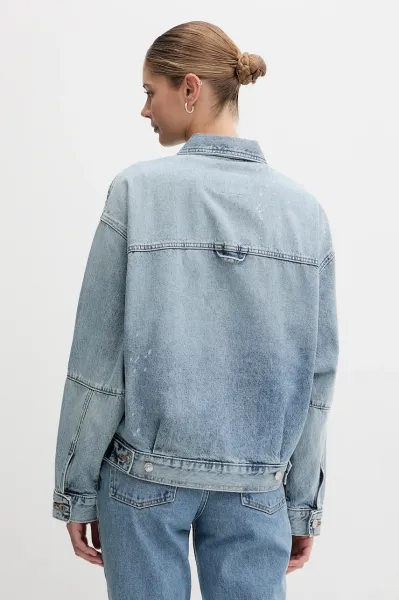 Rifľová bunda Calvin Klein Jeans