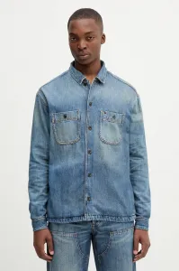 Rifľová košeľa Tommy Jeans