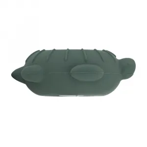 PETITE&MARS Teplomer silikónový digitálny do vody Turtle Terry Misty Green 0m+
