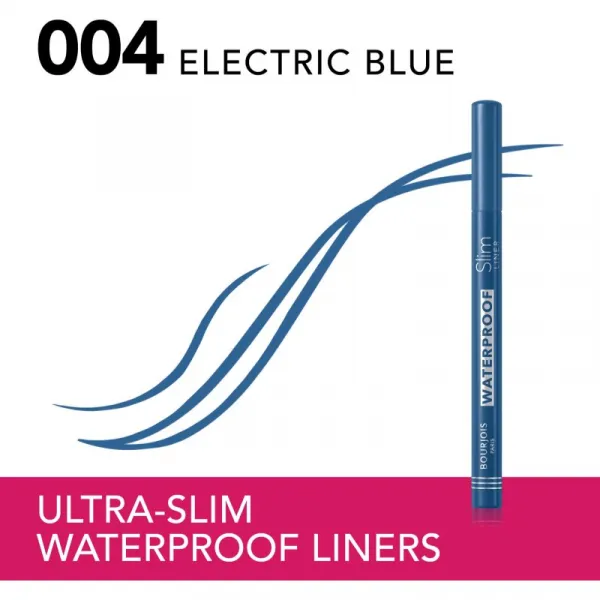Bourjois Ultra Slim Waterproof Liner vodeodolná ceruzka na oči odtieň Blue Electric 1 ml