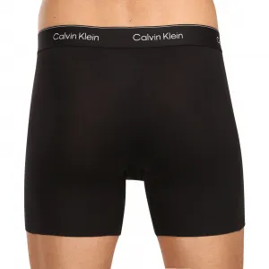 3PACK pánske boxerky Calvin Klein čierné (NB4394-TM6) M, trenky