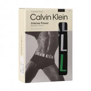 3PACK pánske boxerky Calvin Klein čierne (NB3611A-VPA) S, trenky