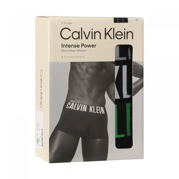 3PACK pánske boxerky Calvin Klein čierne (NB3775A-VPA) L, trenky