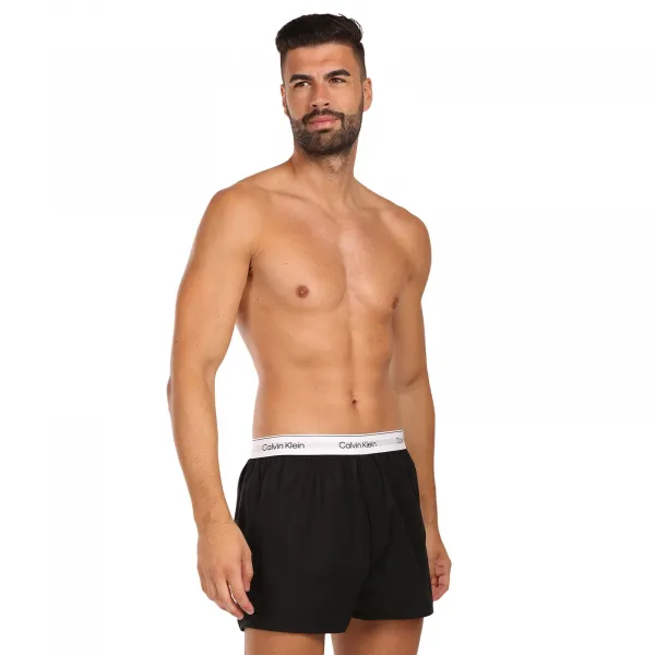 3PACK pánske trenky Calvin Klein čierné (NB4267-UB1) S, trenírky