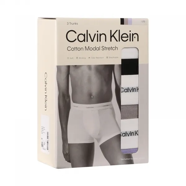 3PACK pánske boxerky Calvin Klein viacfarebné (NB4263-VW6) M, trenky