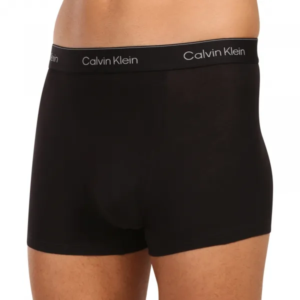 3PACK pánske boxerky Calvin Klein čierné (NB4286-YFE) M, trenky