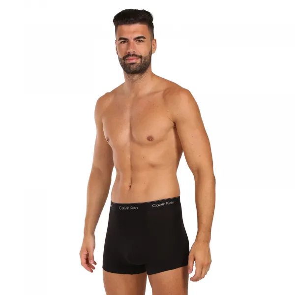 3PACK pánske boxerky Calvin Klein čierné (NB4286-YFE) M, trenky