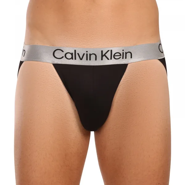 3PACK pánske jocksy Calvin Klein čierné (NB4121-UB1) S