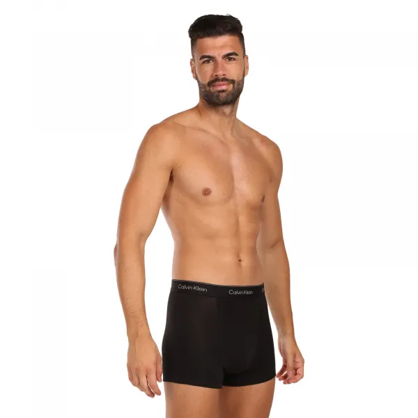 3PACK pánske boxerky Calvin Klein čierné (NB4286-YFE) M, trenky