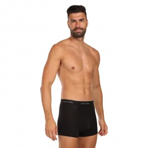 3PACK pánske boxerky Calvin Klein čierné (NB4286-YFE) M, trenky