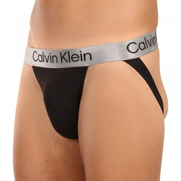 3PACK pánske jocksy Calvin Klein čierné (NB4121-UB1) S